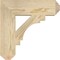 Ekena Millwork Merced Craftsman Rough Sawn Bracket, Douglas Fir, 4"W x 16"D x 16"H BKT04X16X16MRC04RDF - alternate 4
